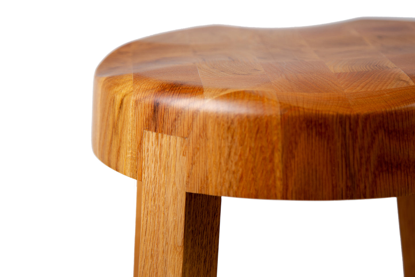 Butcher Block Stool